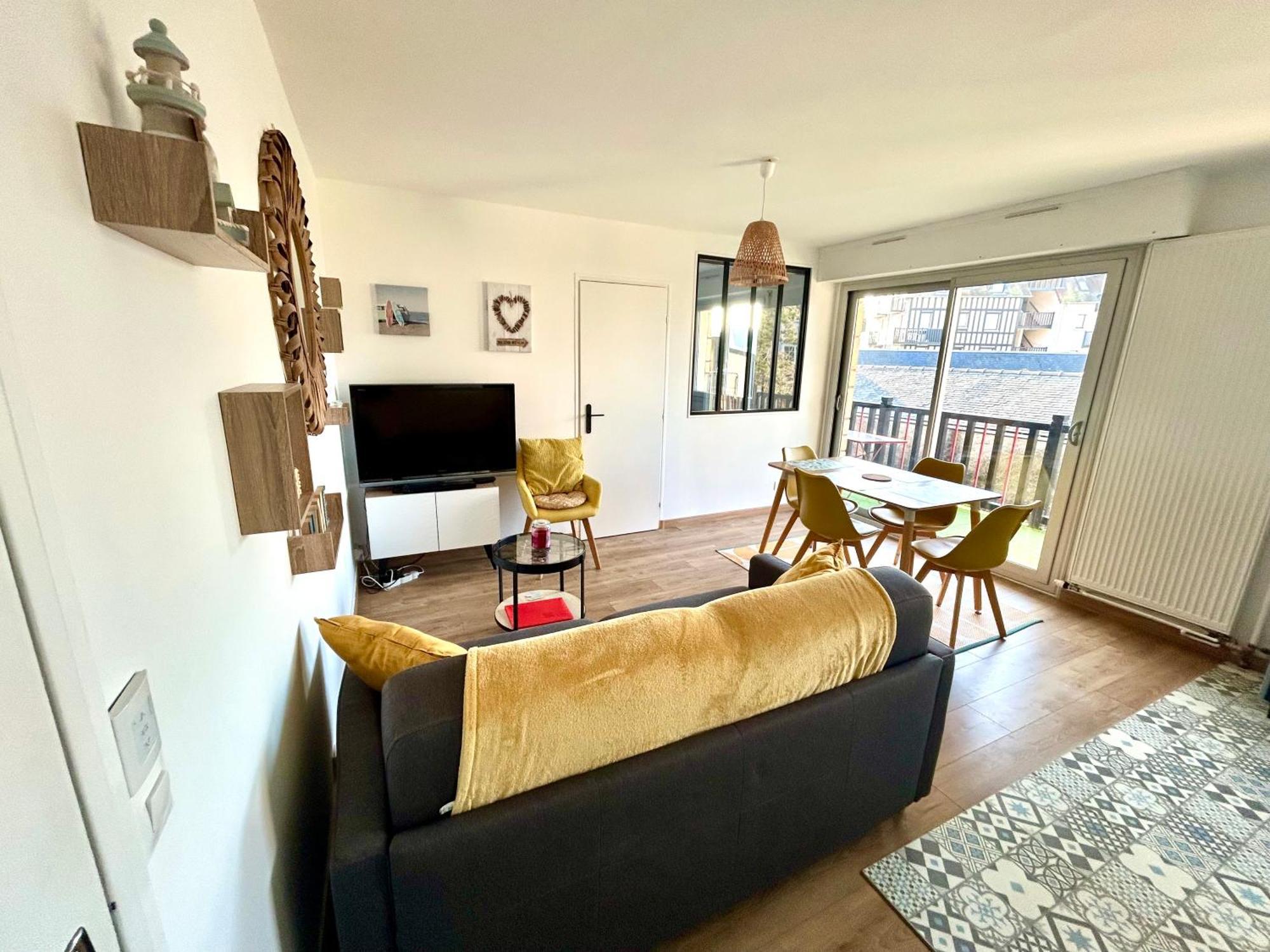 Charmant appartement T2 à 100m de la plage Villers-sur-Mer Extérieur photo